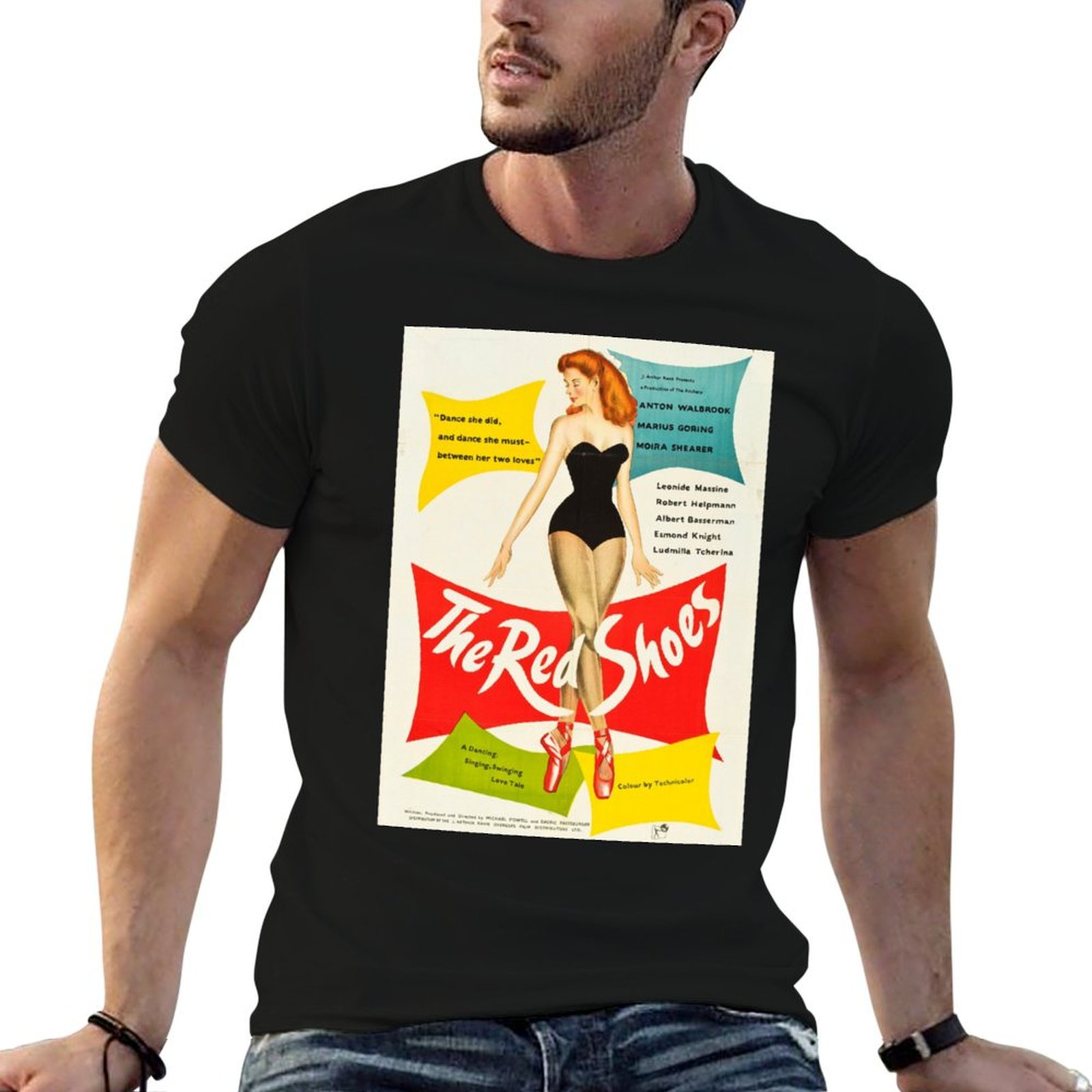 Men'S Shoes For Crews - Michael Powell The Red Shoes T-Shirt