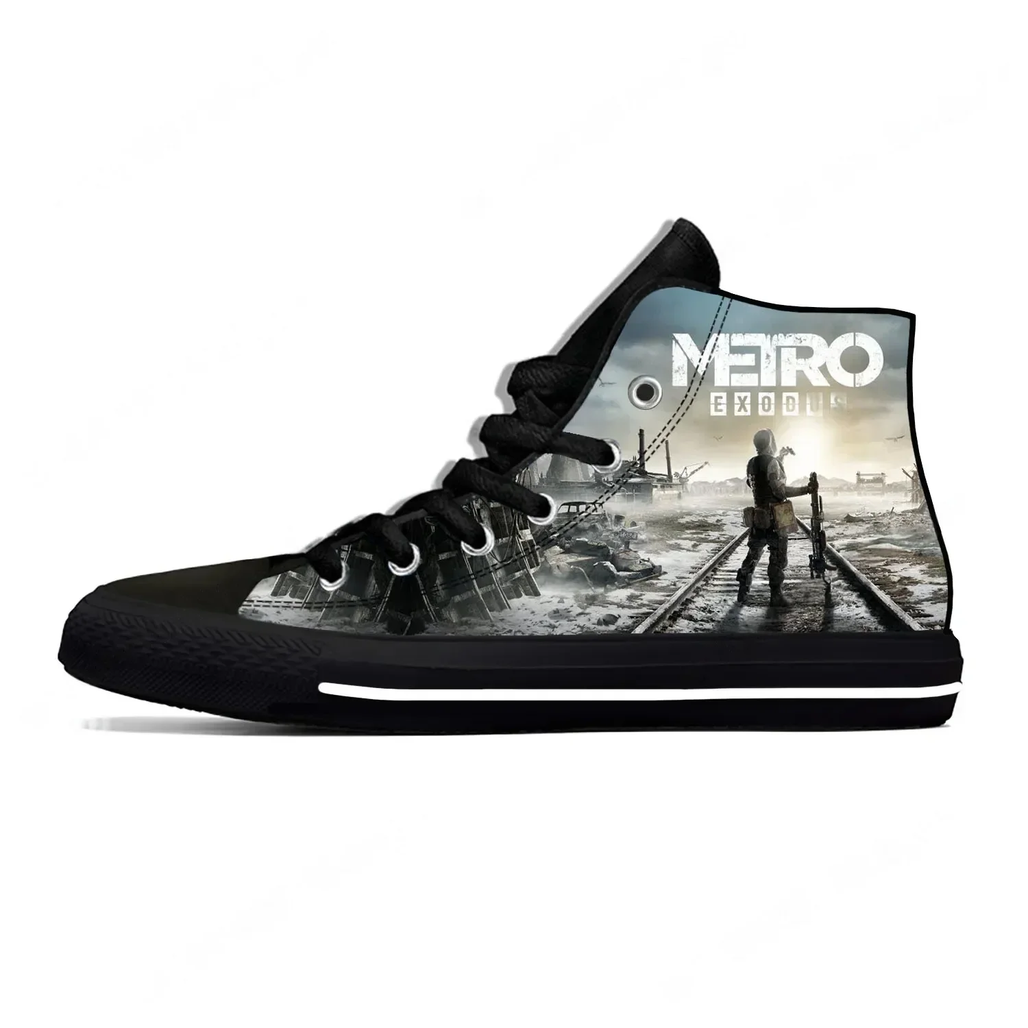 Men Shoes Metro - Game Metro Exodus 3D-Druck High-Top-Sneaker für