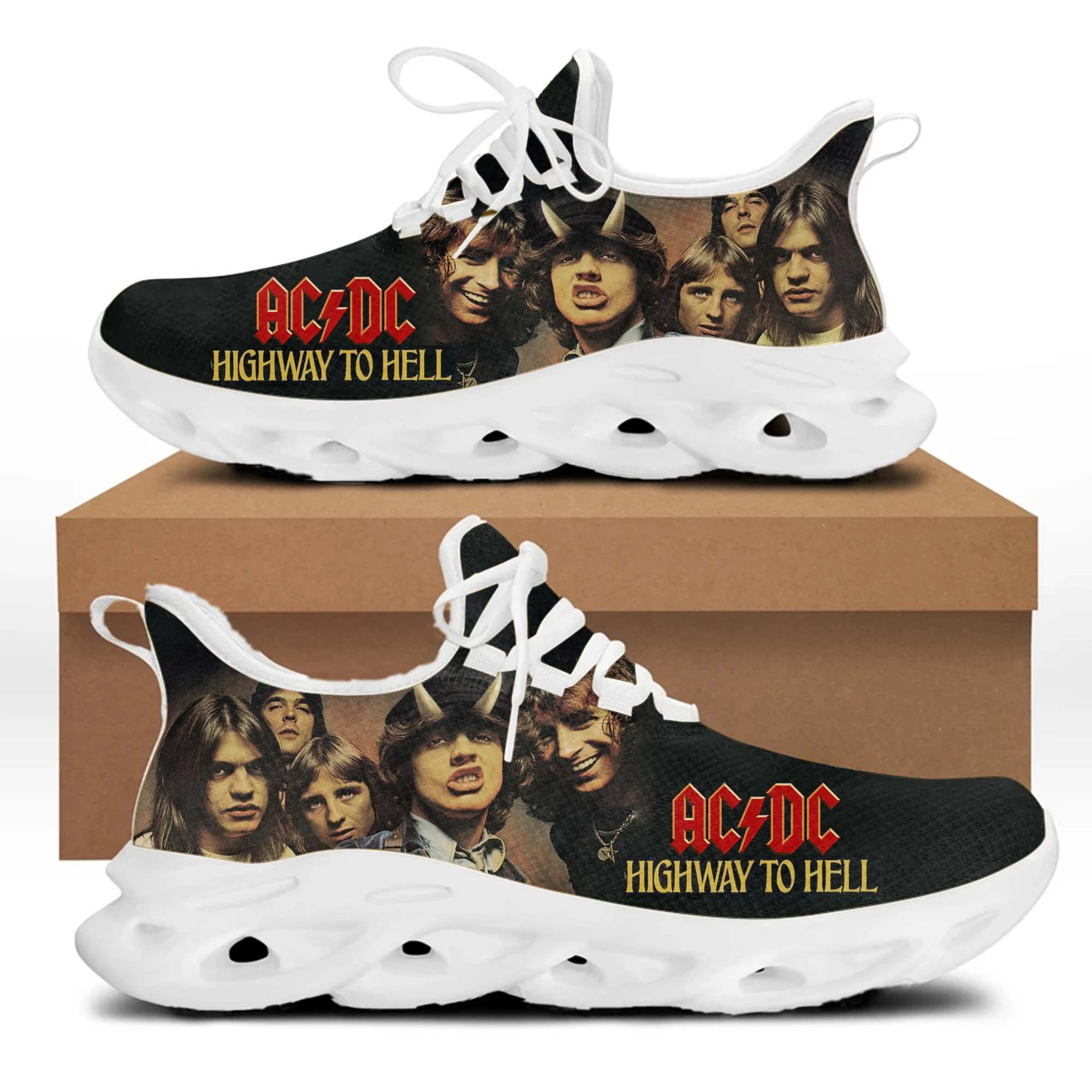 Men'S Shoes Dc - AC Rock Band Flache Sneakers DC