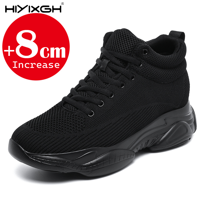Men'S Shoes Increase Height - Herren Damen 8cm Höhenerhöhende Sneaker Atmungsaktive