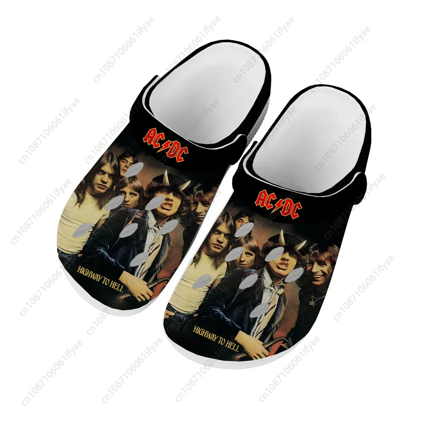 Men'S Shoes Dc - A-AC Rock Band D-DC Home Clog