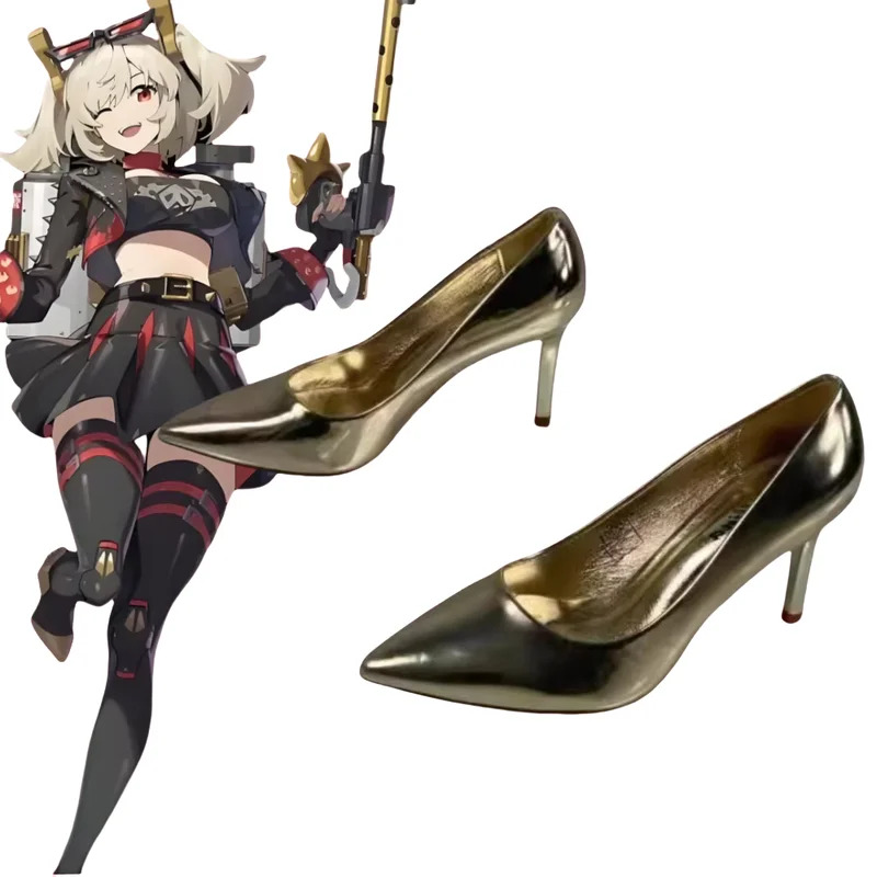 Men'S Shoes Zone - Zenless Zone Zero Burnice Whita Cosplay