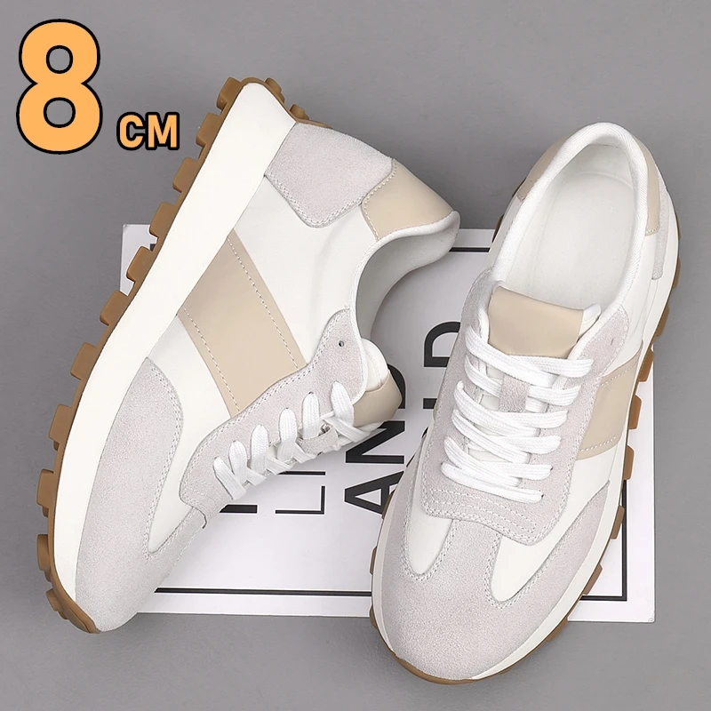 Men Shoes Size Chart - Mann Aufzug Casual Turnschuhe Kuh Wildleder