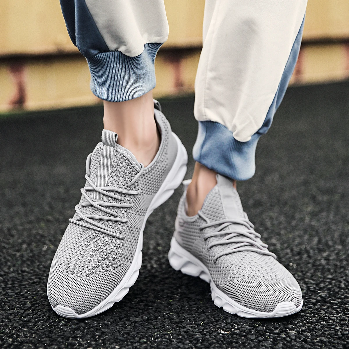 Men Shoes Running Sale - Atmungsaktive Herren-Sneaker, lässig, rutschfest und verschleißfest,