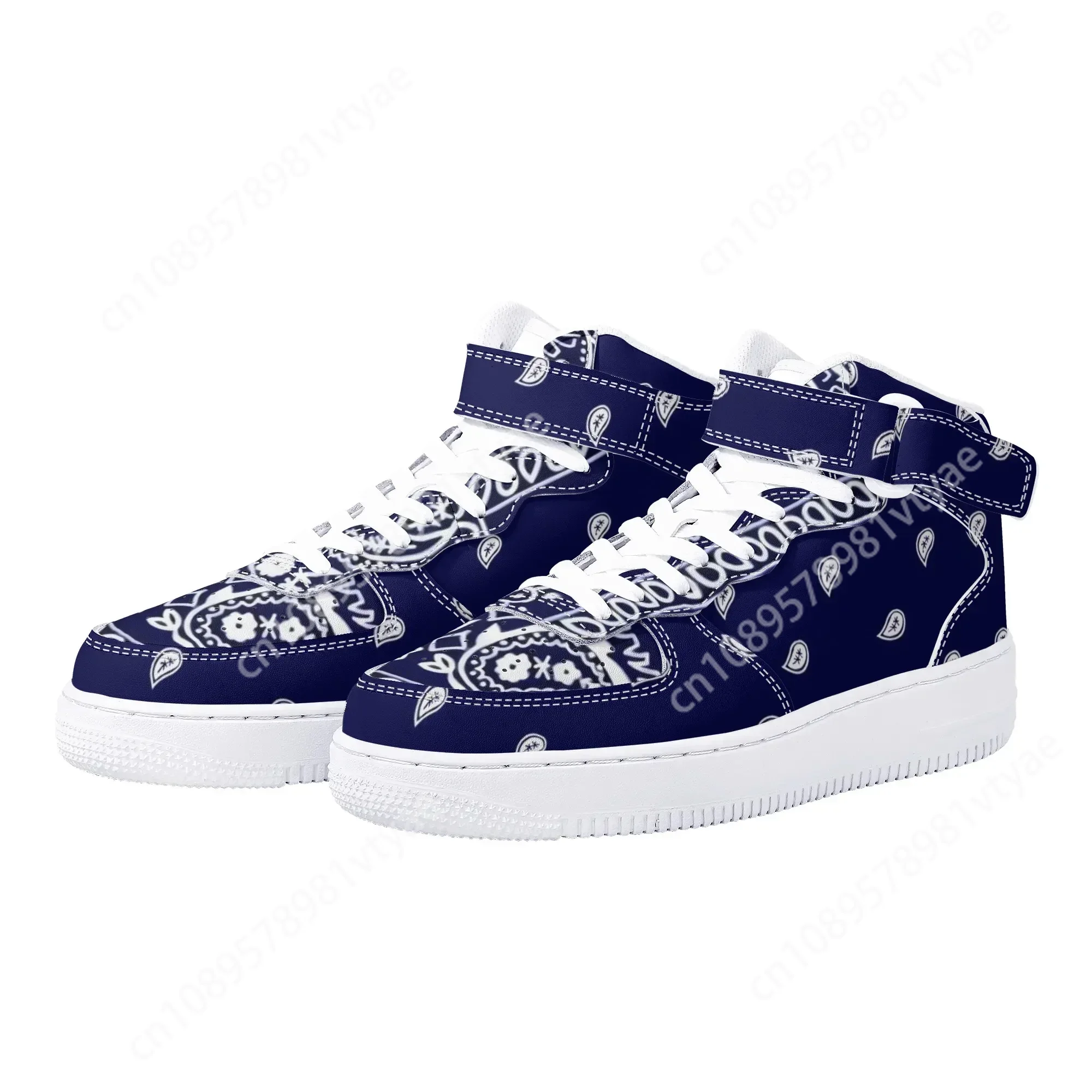 Men Shoes Running Sale - Neuheiten Bandana Print Männer Basketball Turnschuhe