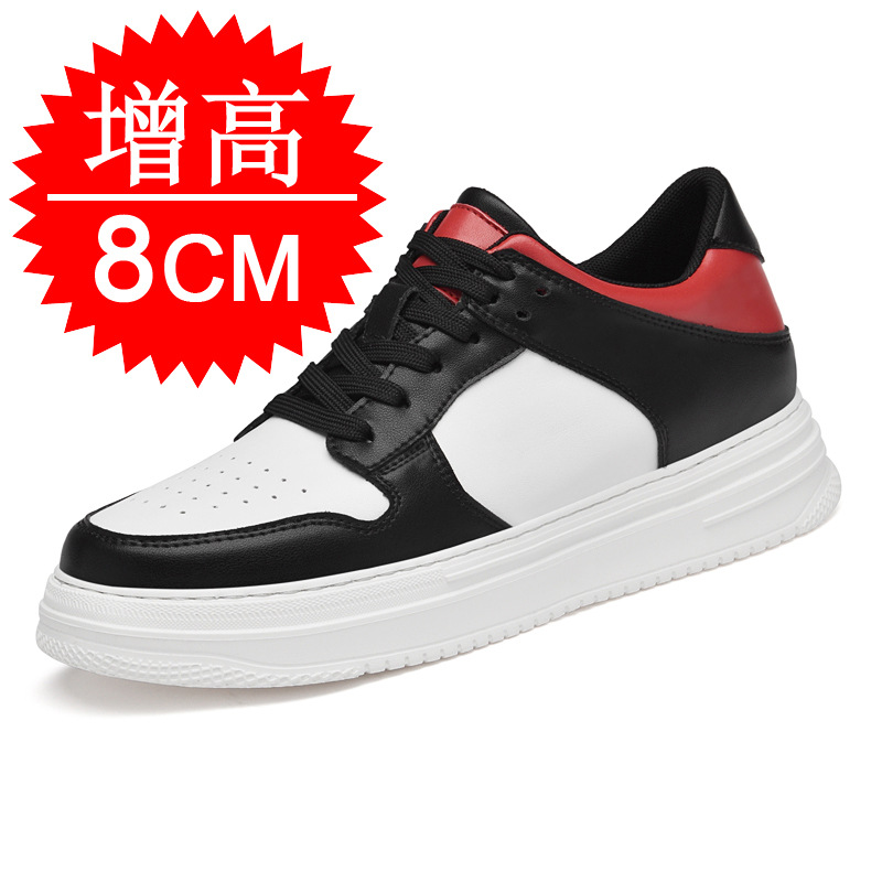 Men'S Shoes Increase Height - Herren Unsichtbare Erhöhungsschuhe 8cm Atmungsaktive Dicksohlige