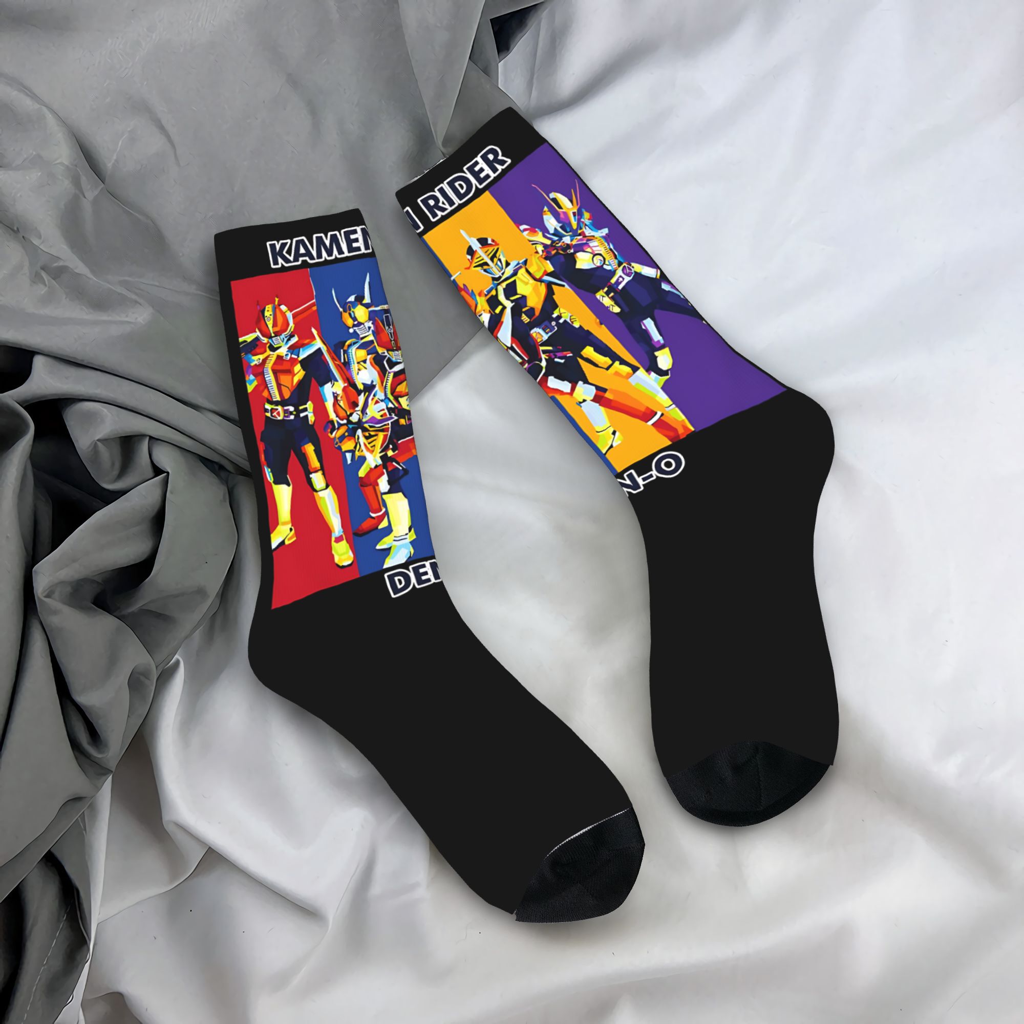 Men'S Shoes For Crews - Modische Damen- und Herren-Crew-Socken, Kamen Rider