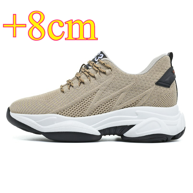 Men'S Shoes Increase Height - Herren-Sneaker mit Erhöhung, Freizeitschuhe mit 8cm