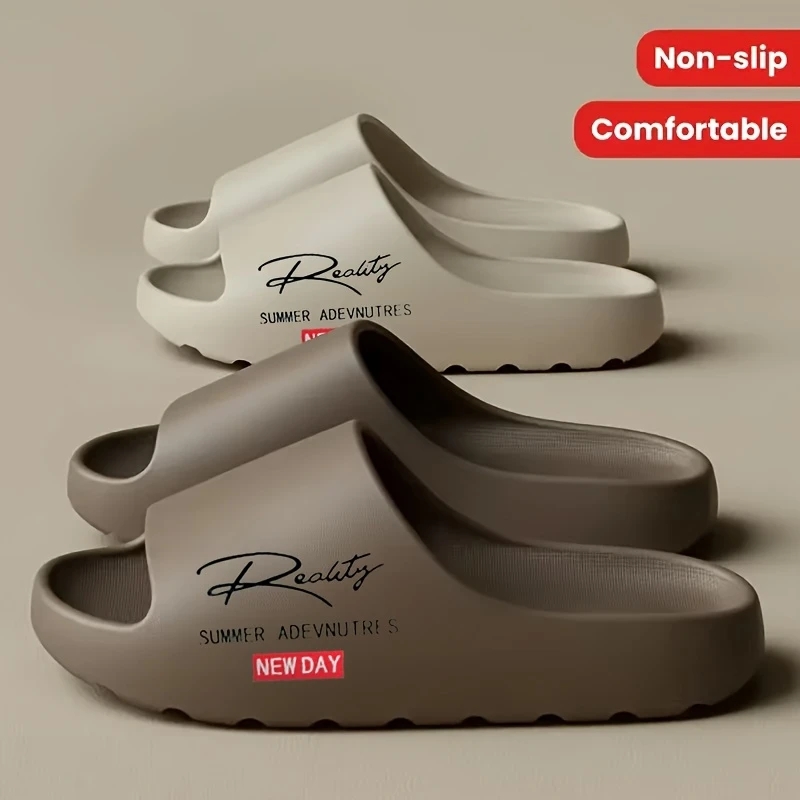 Men Shoes Xxl - Herren-EVA-Hausschuhe, lässige, weiche Flip-Flop-Design-Schuhe, Paar-Hausschuhe mit