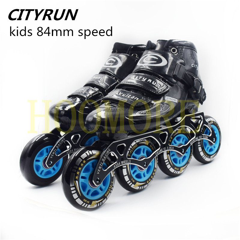 Men Shoes Eu To Us Size - Kinder Speed Skates Schuhe 4X84mm skating