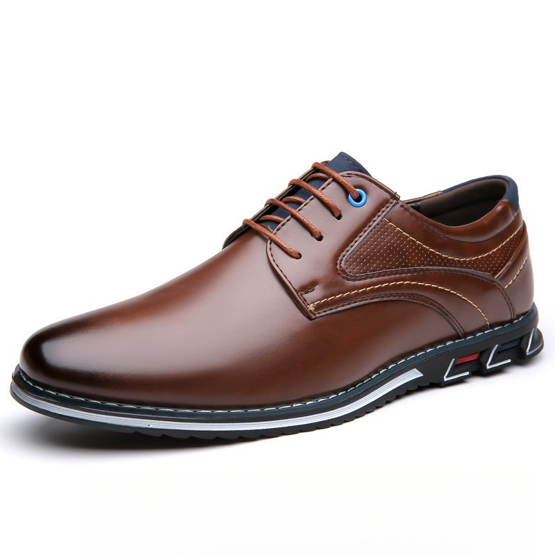 Men Shoes Official - Neue Herren-Derby-Schuhe aus PU-Leder, große Größe