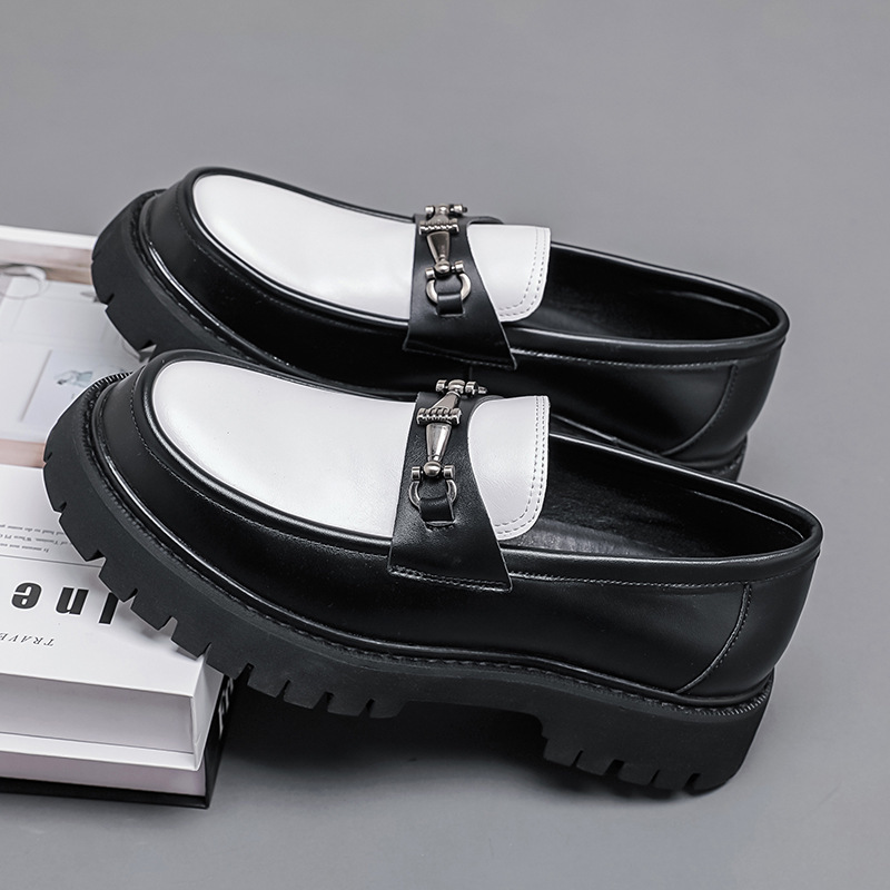 Britischer Stil Metallschnalle – Men Shoes Official Bewertung und Preis