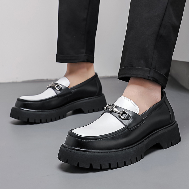 Britischer Stil Metallschnalle – Men Shoes Official Bewertung und Preis
