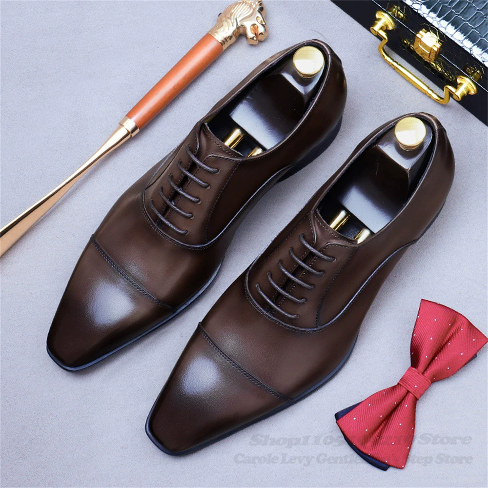 Männer Oxford Leder Schuhe Neu – Men'S Shoes For Suits Bewertung und Preis