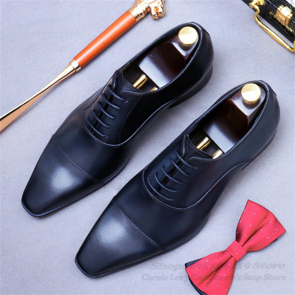 Männer Oxford Leder Schuhe Neu – Men'S Shoes For Suits Bewertung und Preis