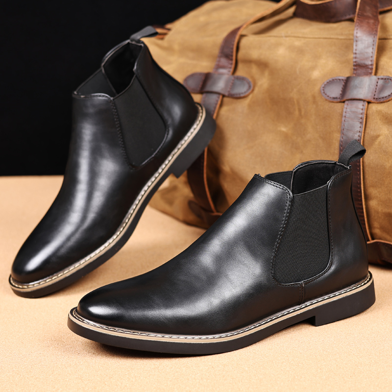 Britischer Stil Herren Chelsea – Men Shoes Xxl Bewertung und Preis