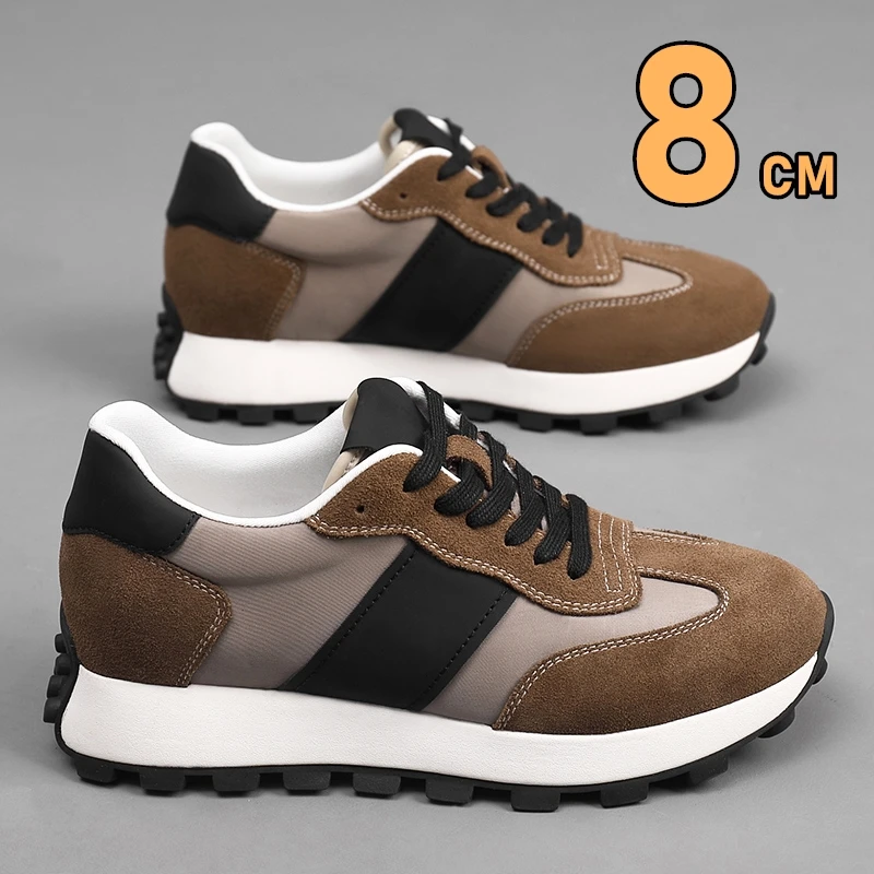 Mann Aufzug Casual Turnschuhe  – Men Shoes Size Chart Bewertung und Preis
