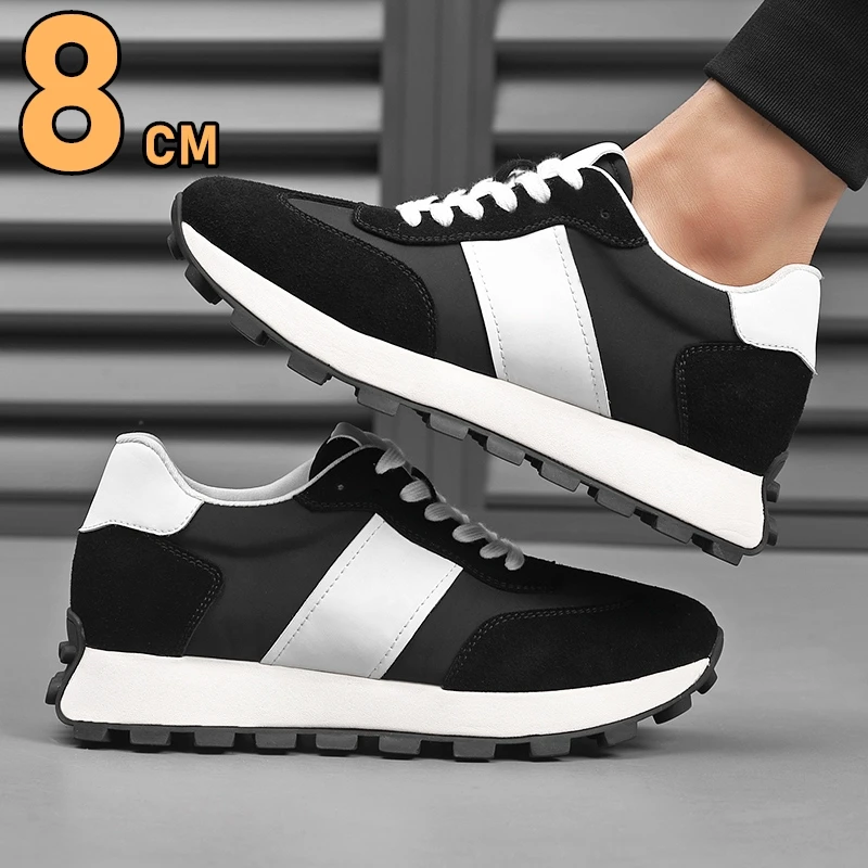 Mann Aufzug Casual Turnschuhe  – Men Shoes Size Chart Bewertung und Preis