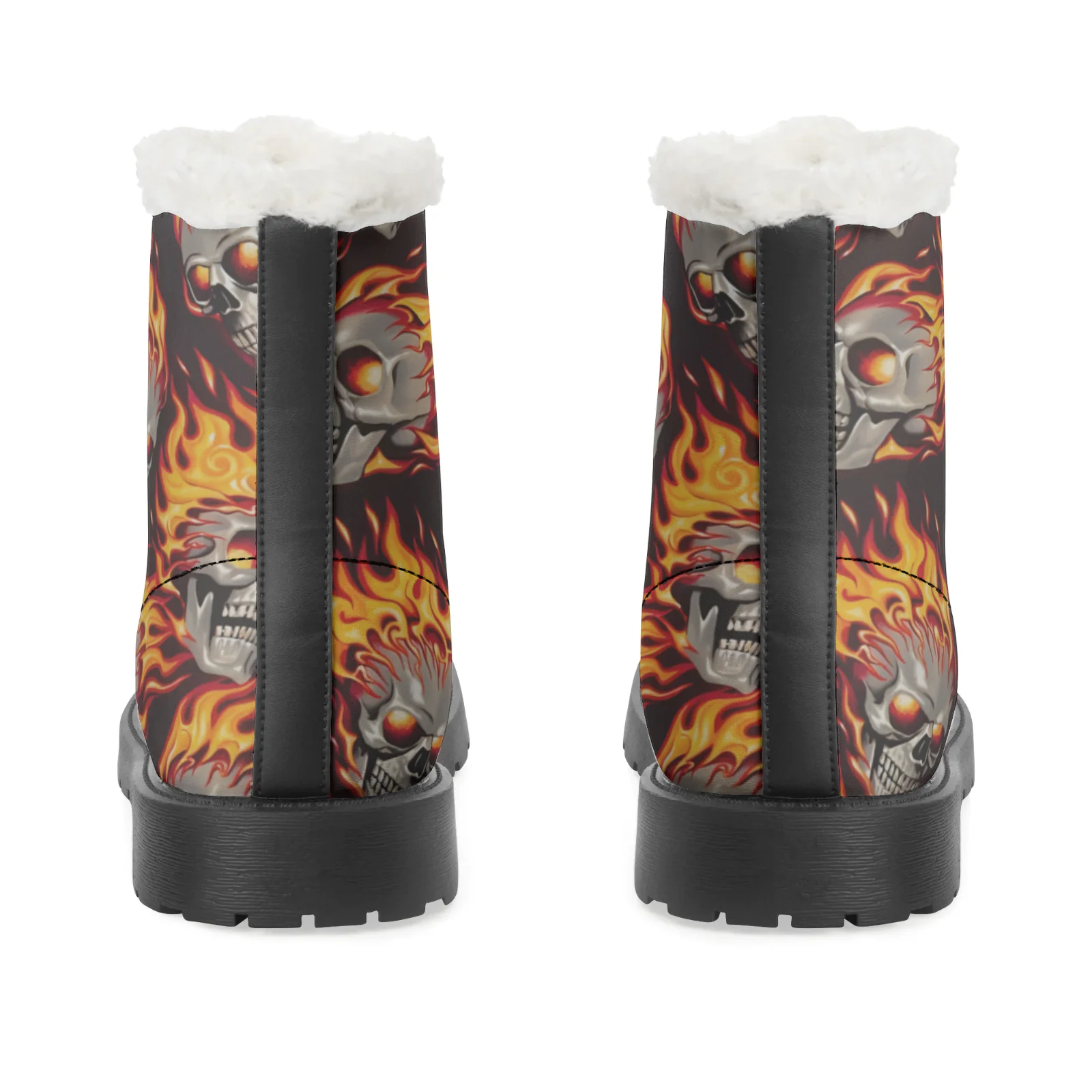 Schneestiefel mit Feuerschädel – Men Shoes Eu To Us Size Bewertung und Preis