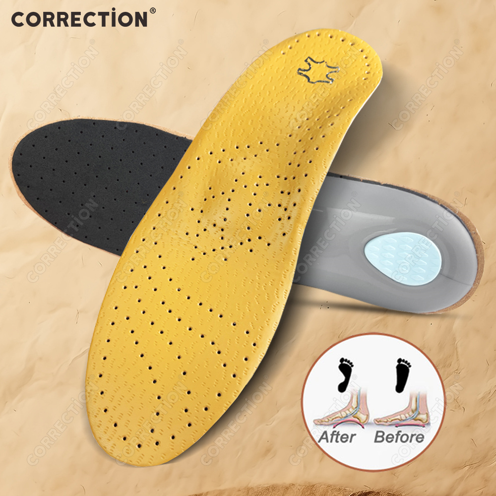 Orthopädische Leder-Einlegesoh – Men'S Shoes Plantar Fasciitis Bewertung und Preis