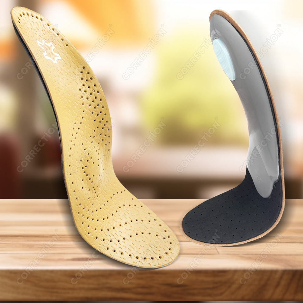 Orthopädische Leder-Einlegesoh – Men'S Shoes Plantar Fasciitis Bewertung und Preis