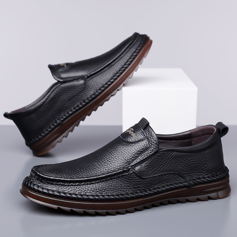 Herren-Schuhe aus echtem Leder – Men'S Shoes Size 43 In Us Bewertung und Preis