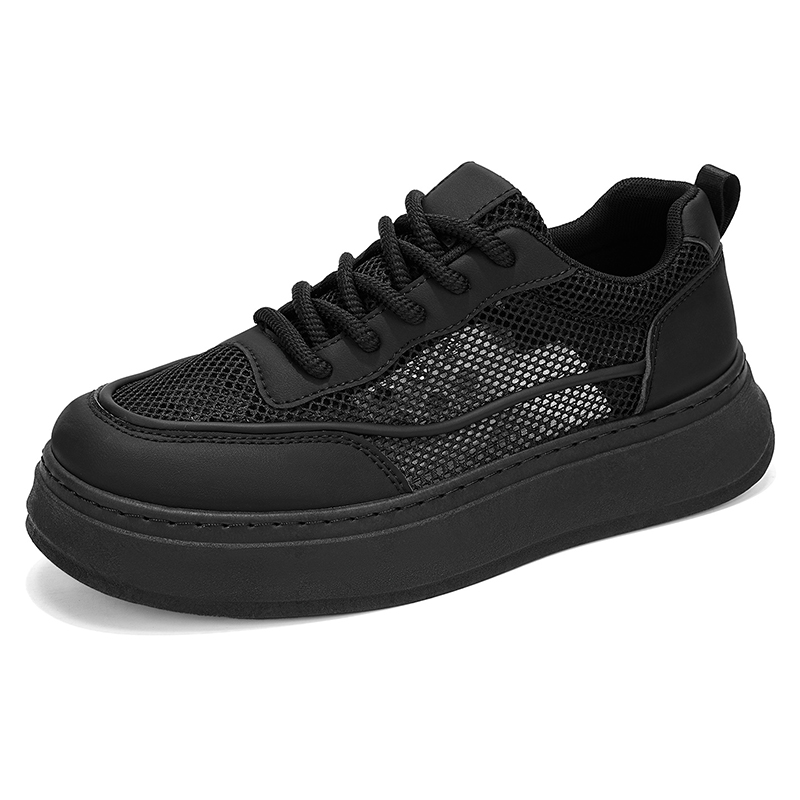 Atmungsaktive Mesh-Plattform-S – Men Shoes Eu To Us Size Bewertung und Preis