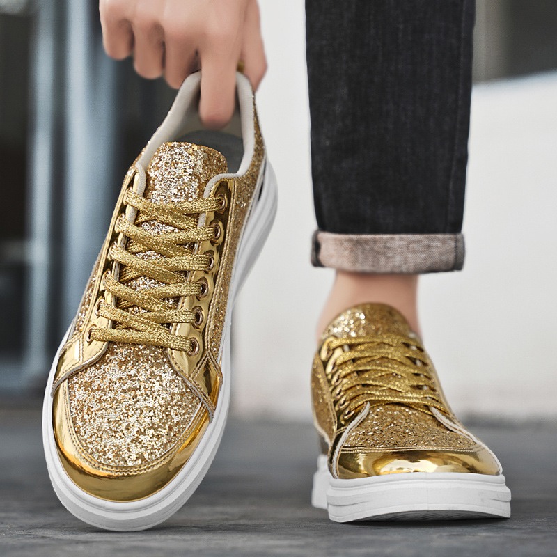 Goldene Herren-Sneaker 2025 Ne – Men'S Shoes Size 43 In Us Bewertung und Preis