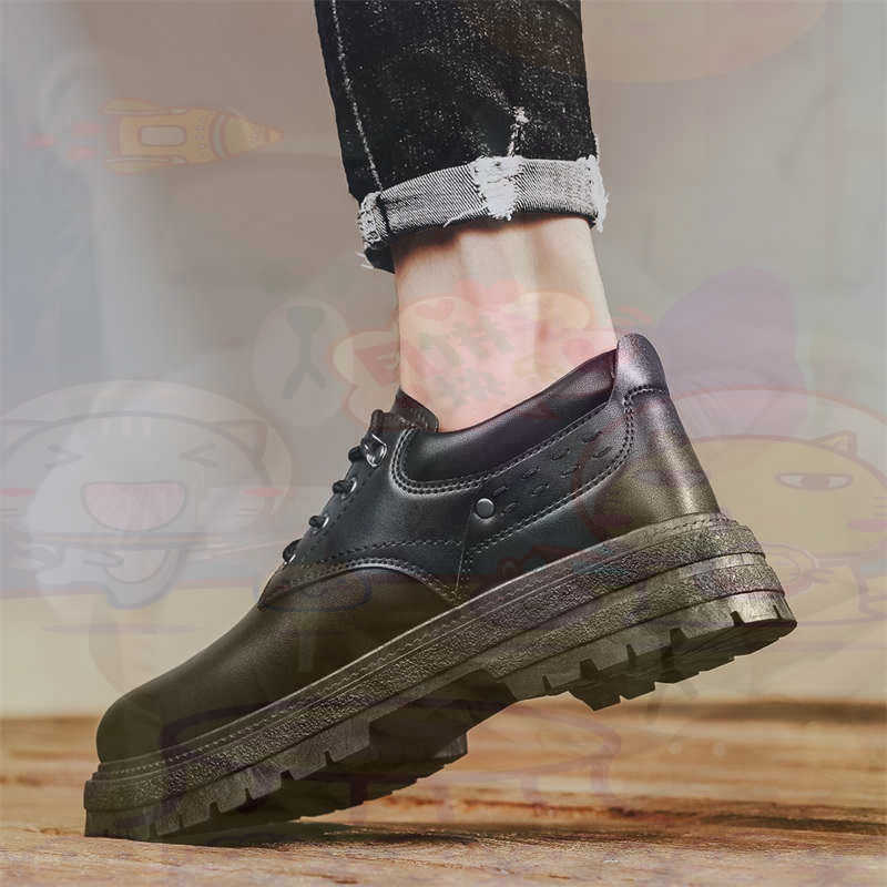 Dunkles Naturleder, modische T – Men Shoes Eu To Us Size Bewertung und Preis