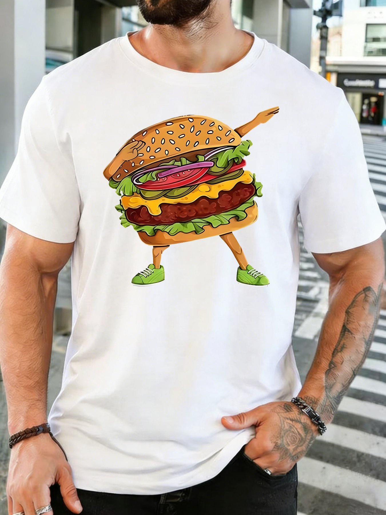 Herren-T-Shirt mit Rundhalsaus – Men'S Shoes For Crews Bewertung und Preis