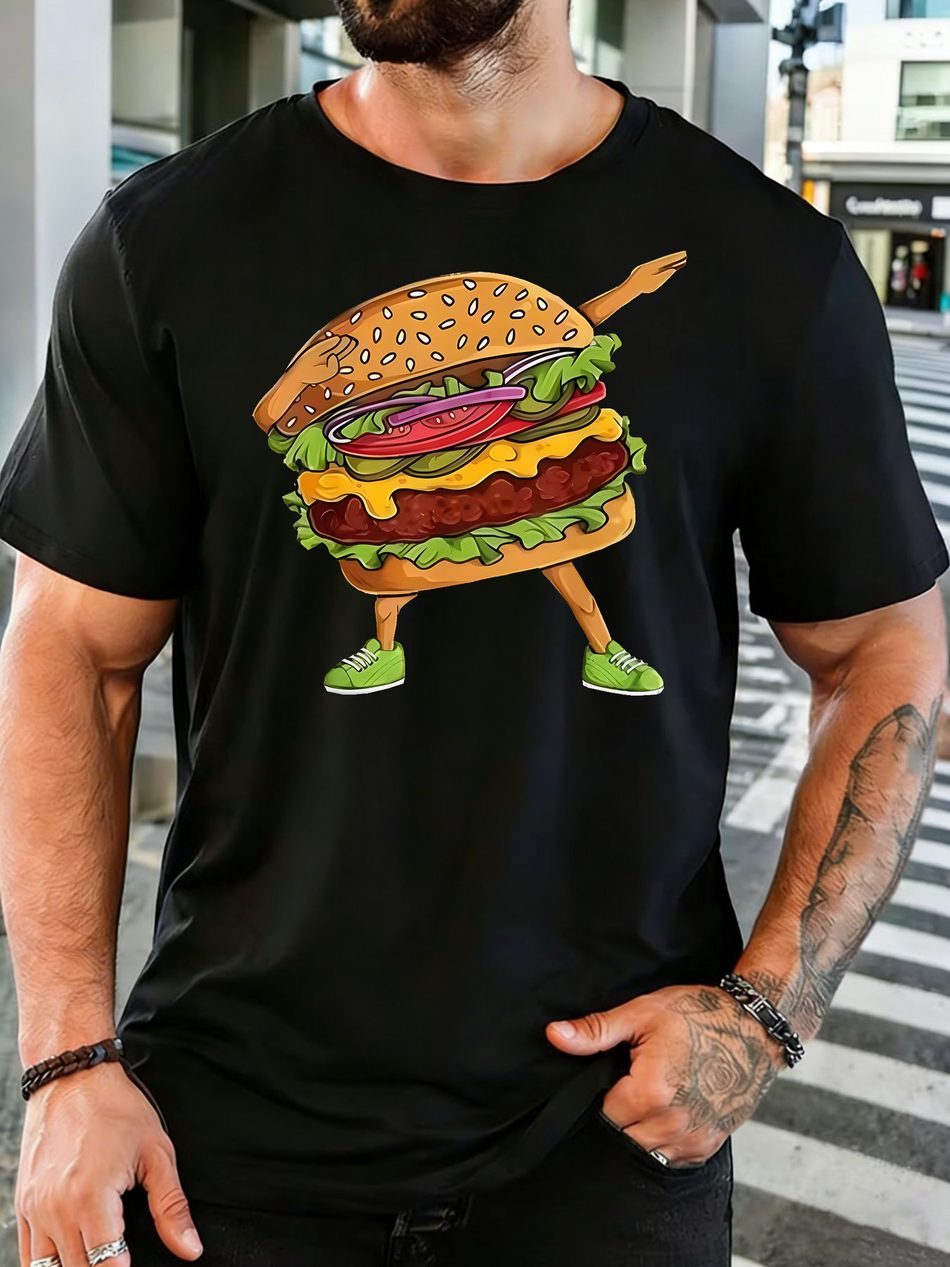 Herren-T-Shirt mit Rundhalsaus – Men'S Shoes For Crews Bewertung und Preis