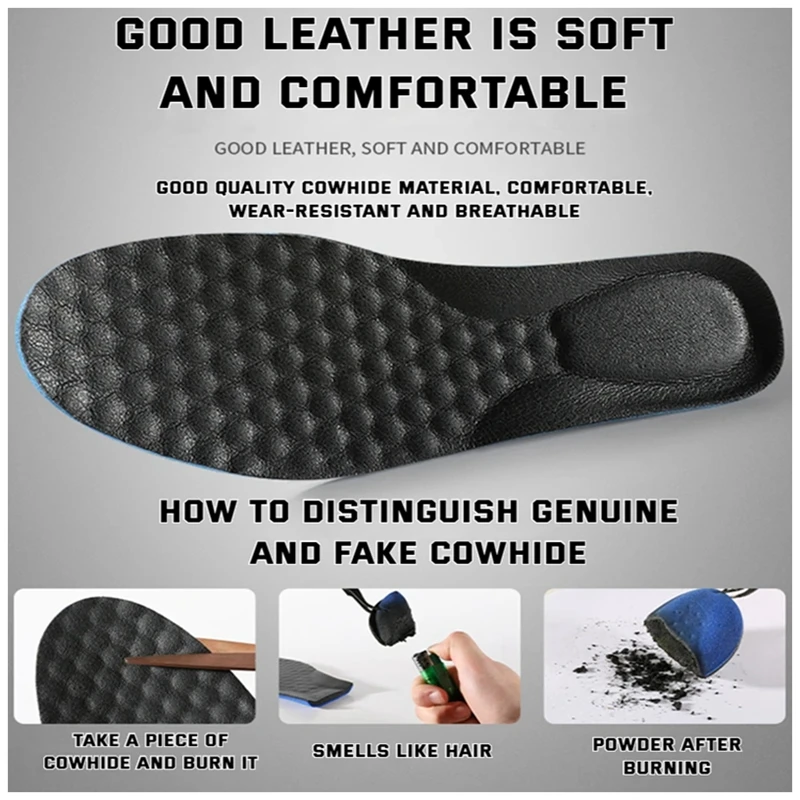 1 Paar Schuheinlagen aus Leder – Men'S Shoes Plantar Fasciitis Bewertung und Preis