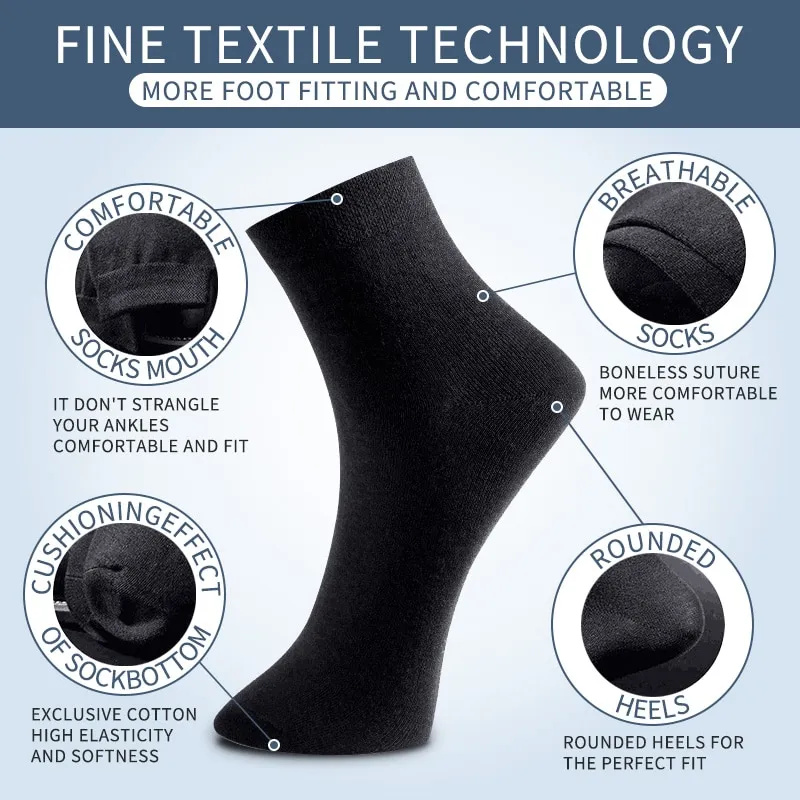 3 Paar schwarze Männer Socken  – Men'S Shoes For Crews Bewertung und Preis
