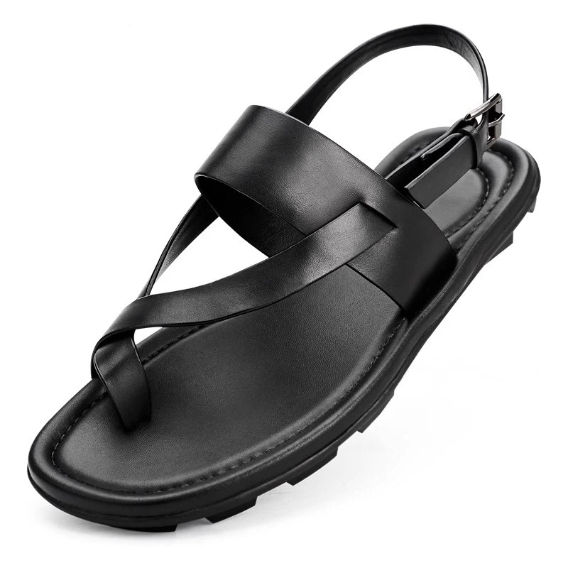 Echtes Leder Herren-Sandalen L – Men'S Shoes Size 43 In Us Bewertung und Preis