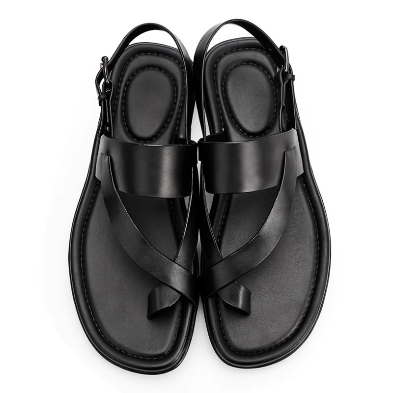 Echtes Leder Herren-Sandalen L – Men'S Shoes Size 43 In Us Bewertung und Preis