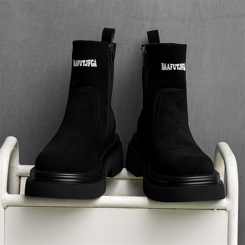 Winter Europa Amerika Retro Di – Men'S Shoes Increase Height Bewertung und Preis