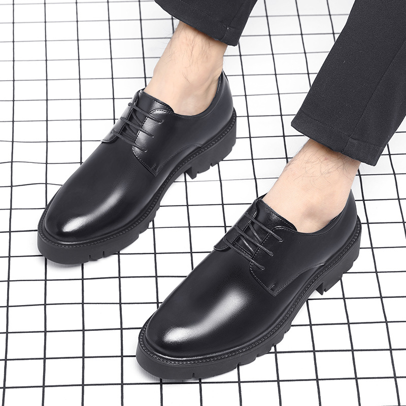 Herrenschuhe aus schwarzem Led – Men Shoes Official Bewertung und Preis