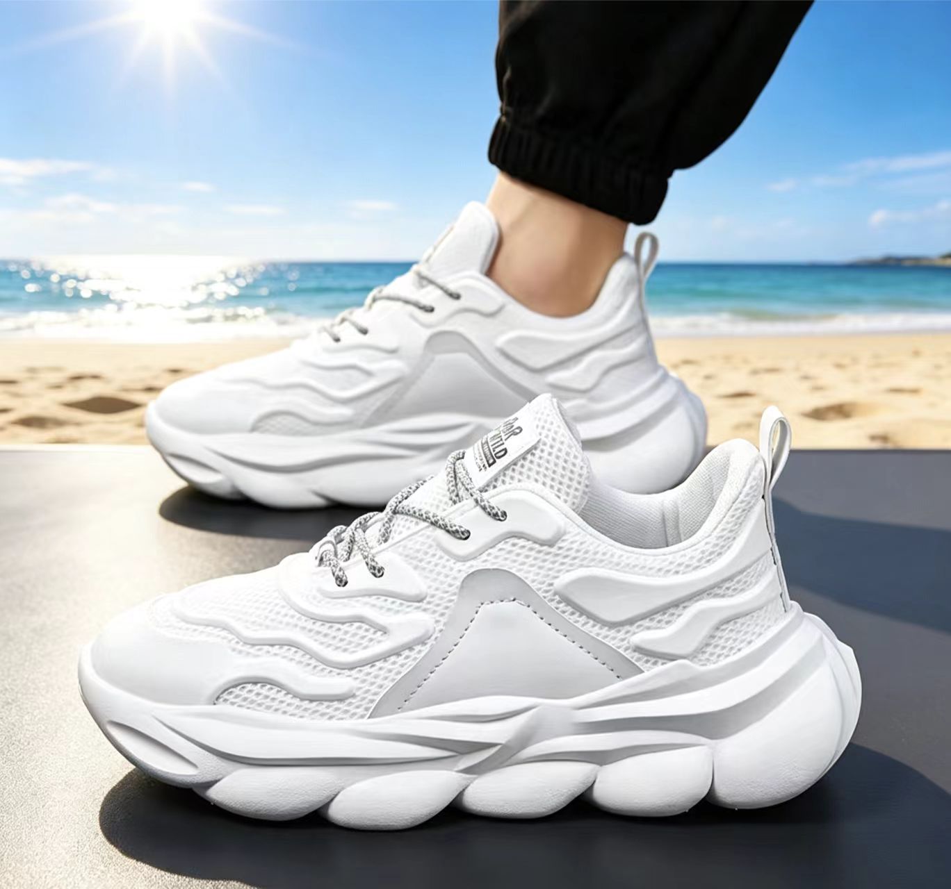 Herren-Dad-Sneaker mit dicker  – Men'S Shoes That Make You Taller Bewertung und Preis