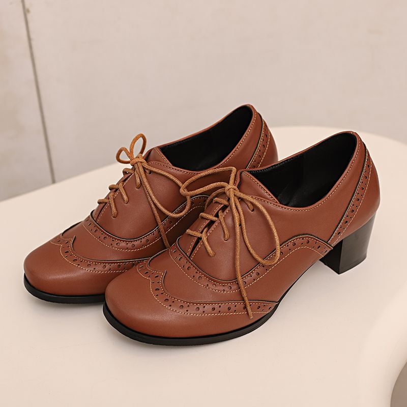 SIMLOVEYO Neue Braun Frauen Pu – Men'S Shoes Size 43 In Us Bewertung und Preis